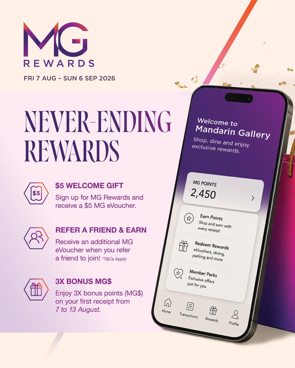 Spin and Win promotion at Mandarin Gallery