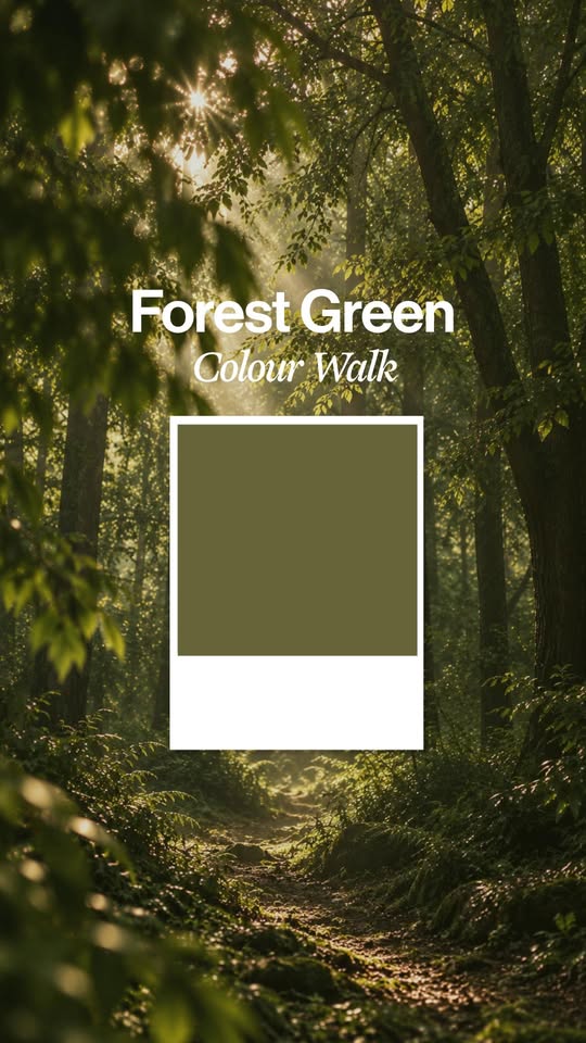 Forest green fashion at ION Orchard