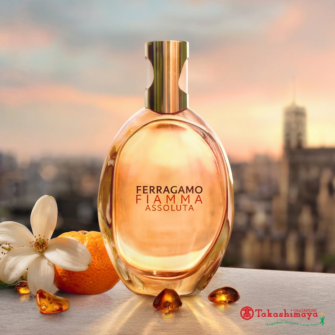Ferragamo Fiamma Assoluta Returns to Takashimaya with 5-Piece Gift