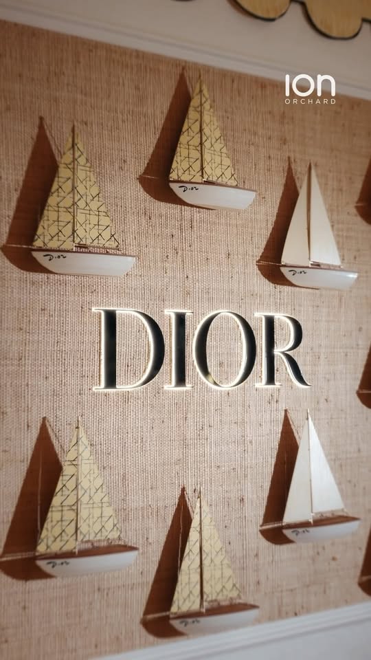 Dior Paradise summer beauty creations at ION Orchard