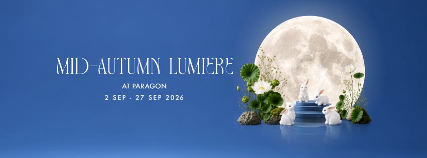 Mid-Autumn Lumiere installation at Paragon Shopping Centre