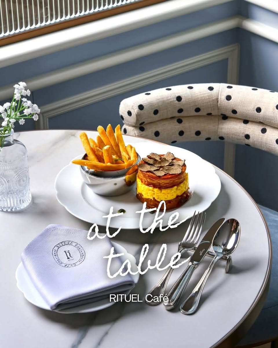RITUEL Cafe Opens First International Flagship at Takashimaya