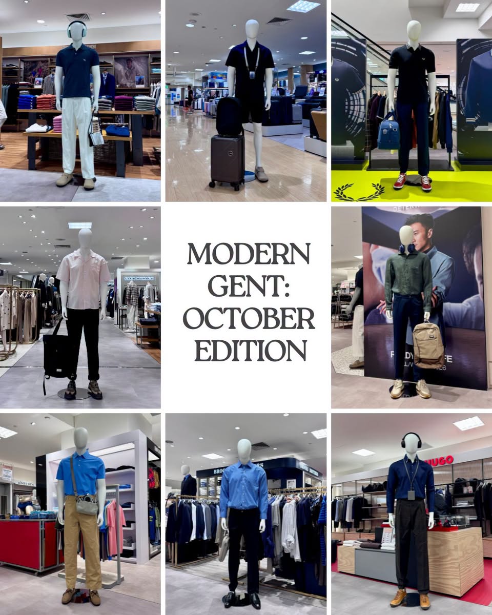 Modern Gent October Edition at Takashimaya: New Menswear Drops