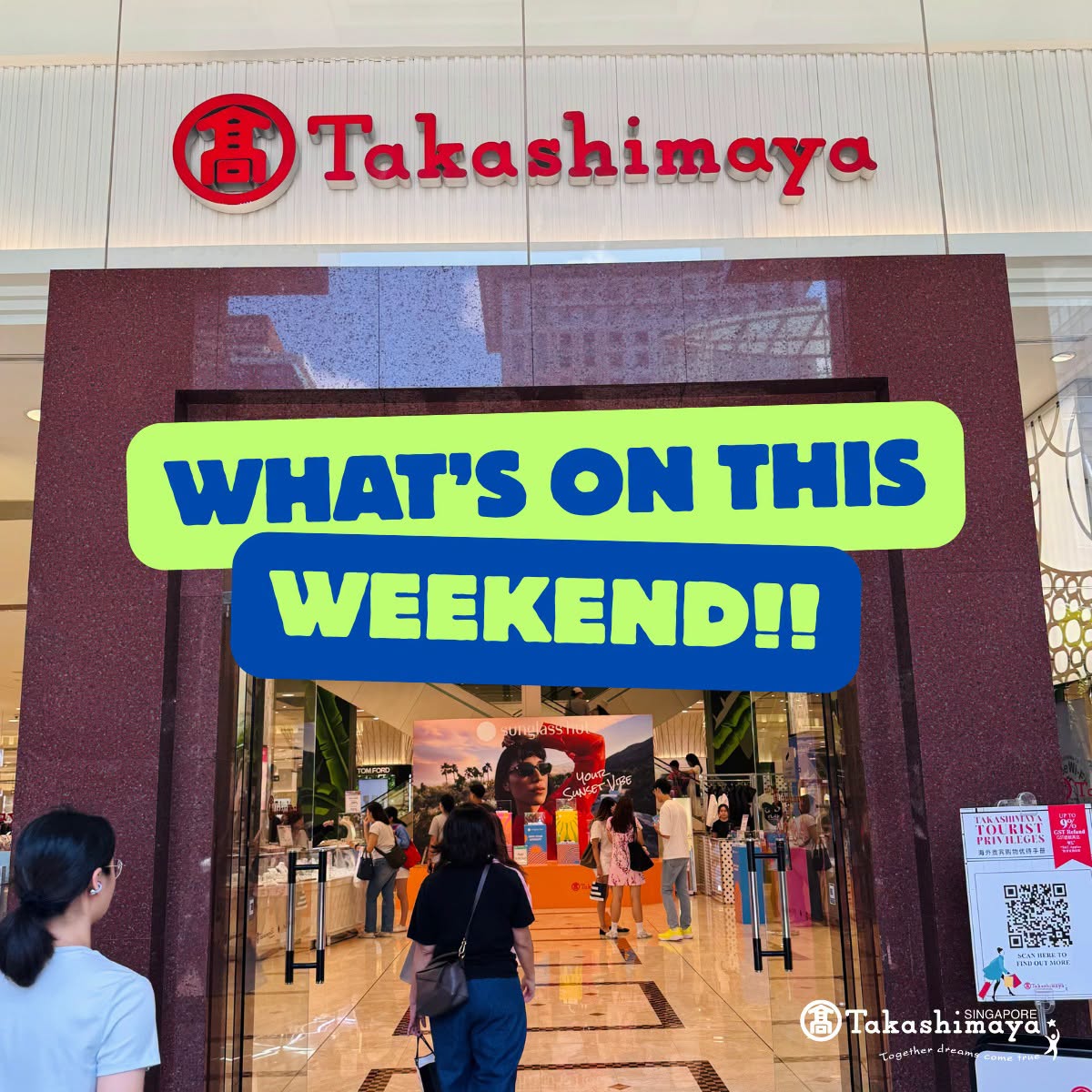Takashimaya Weekend: TEMPUR with DJ Hazelle Teo, Paw Patrol Meet, Up to 70% Off