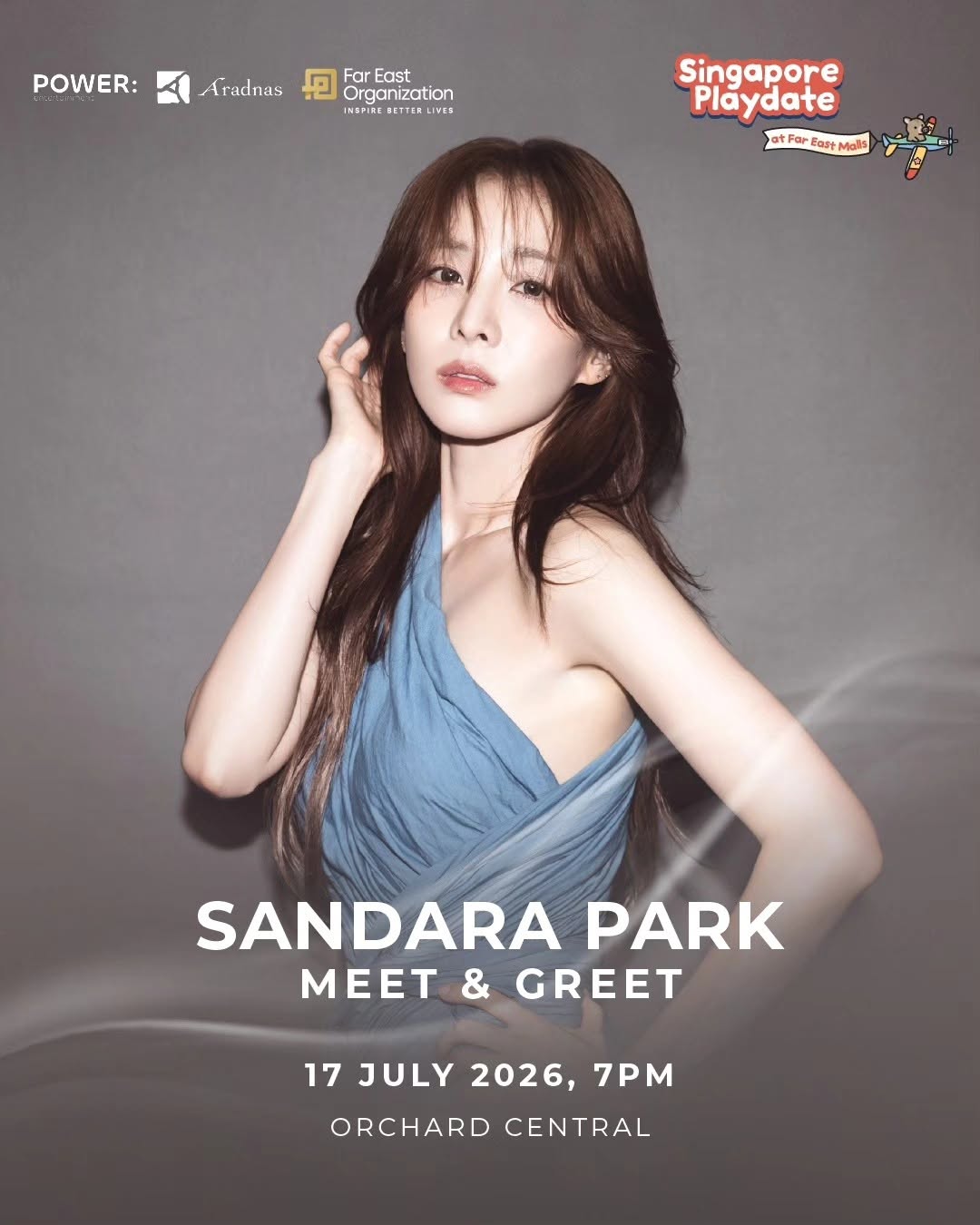 Sandara Park Meet-and-Greet at Orchard Central on 17 July 2026