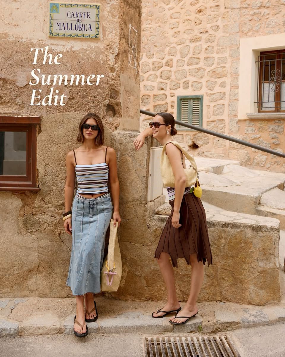 The Summer Edit fashion editorial at Takashimaya