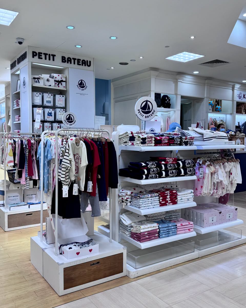Petit Bateau baby clothing at Takashimaya Trend No.1