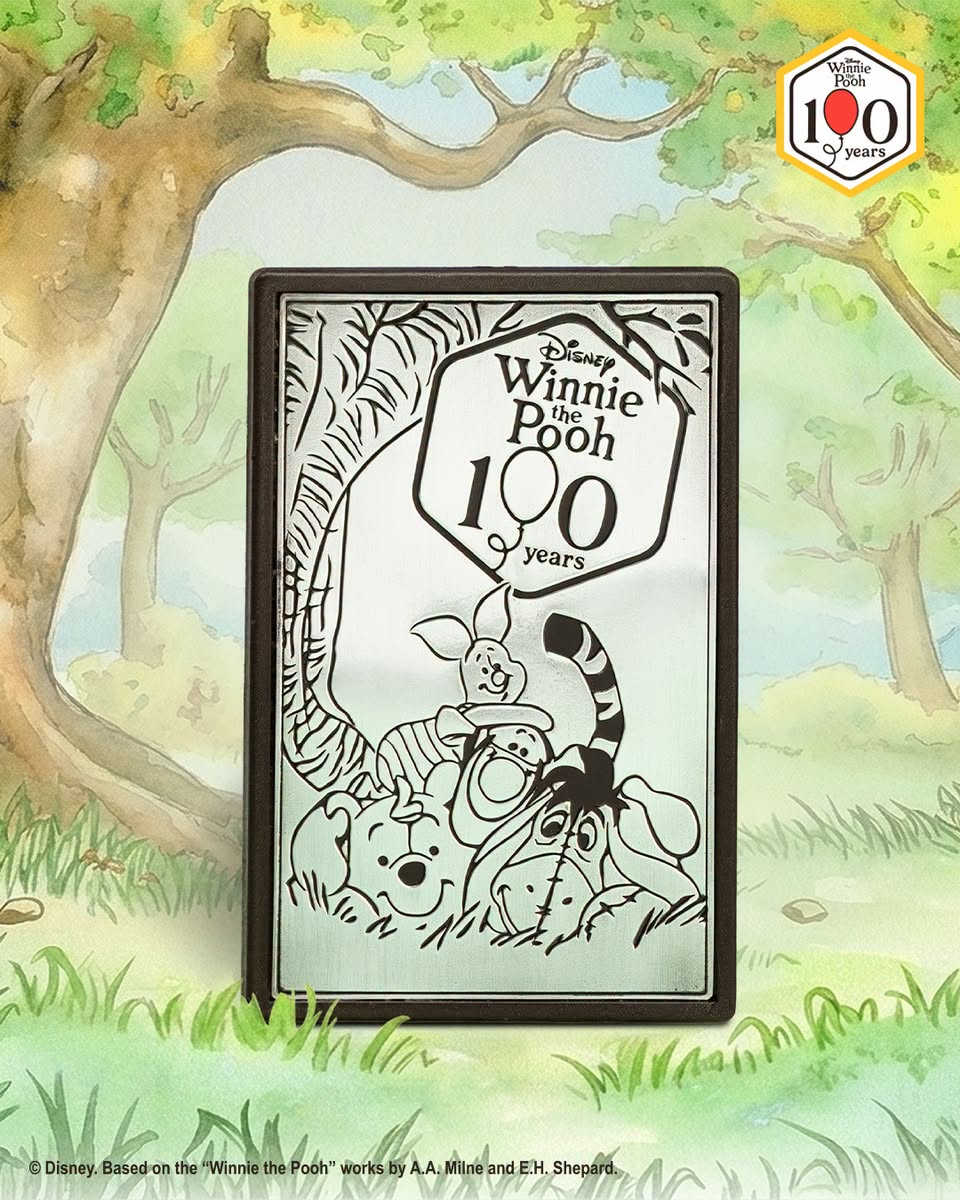 Royal Selangor Winnie the Pooh 100 years commemorative piece