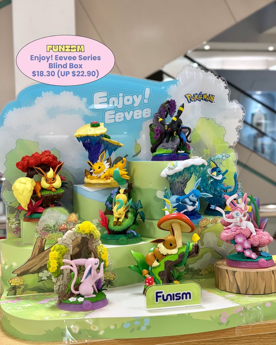 Funism Enjoy! Eevee Series Pokémon blind box figures