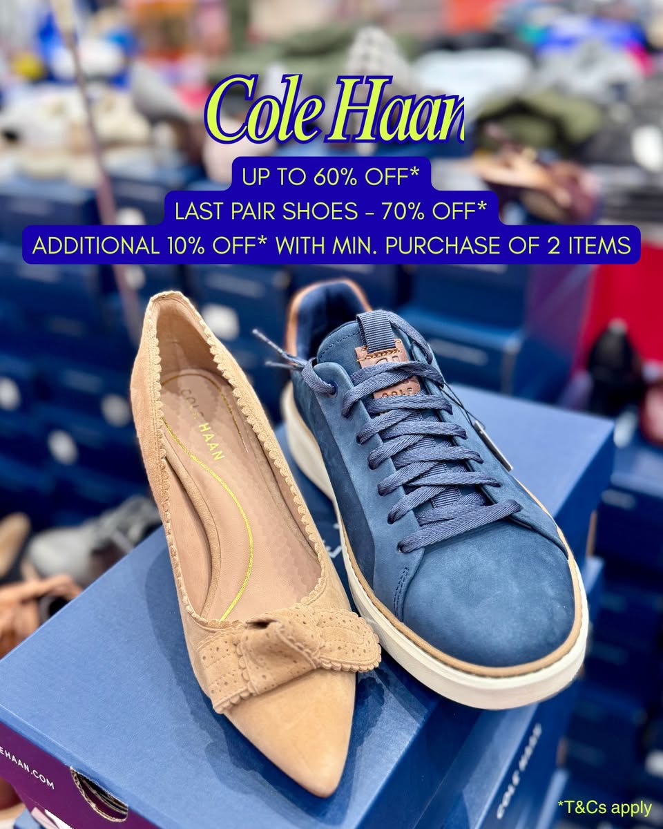 Cole Haan shoes at Vogue & Sports sale