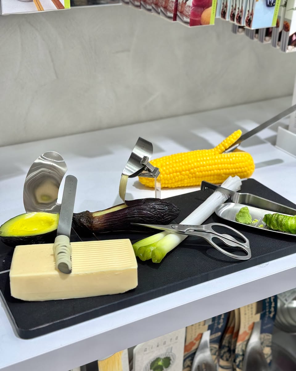 Kitchen preparation tools and utensils at Takashimaya Household Department