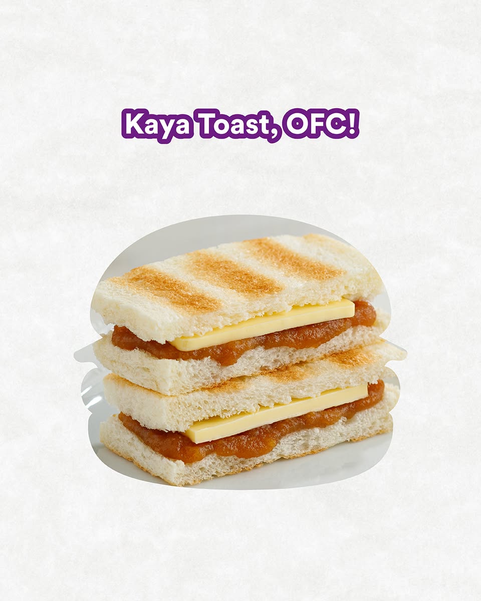 Classic Kaya Toast at Toast Box 313@somerset