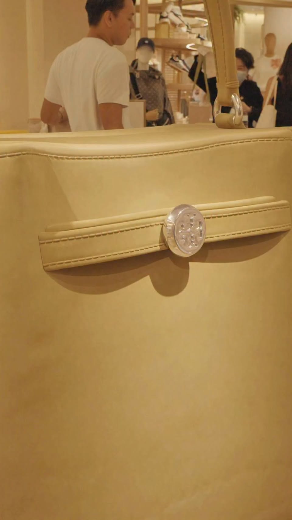 Tory Burch Romy Bucket Bag pop-up at Wisma Atria