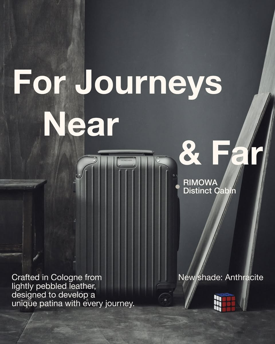 RIMOWA Distinct Cabin in Anthracite
