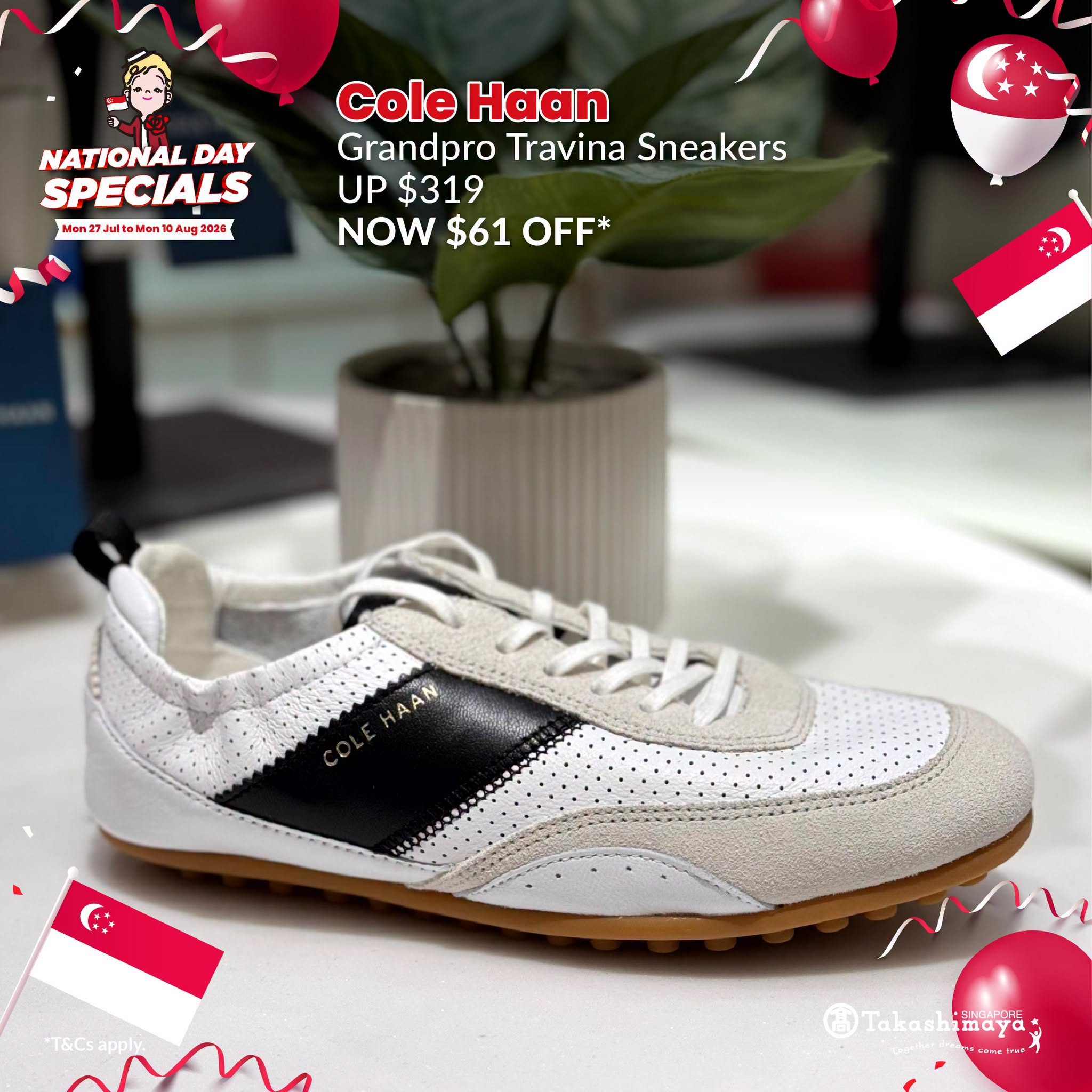 Cole Haan Grandpro Travina Sneakers
