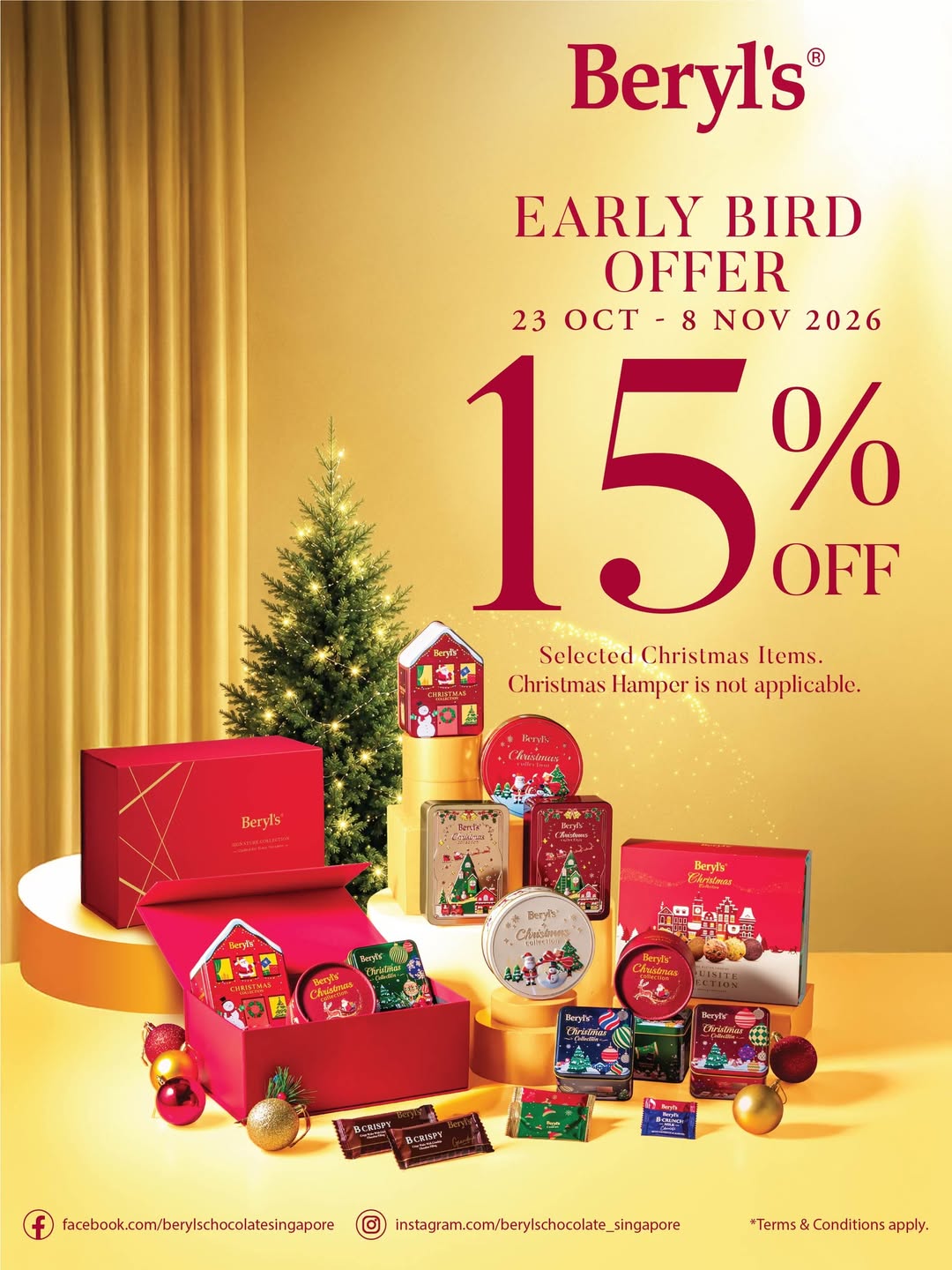 Beryl's Christmas Early Bird Promotion