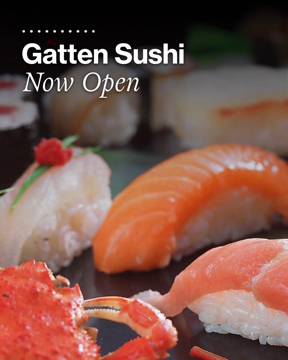 Gatten Sushi now open at ION Orchard
