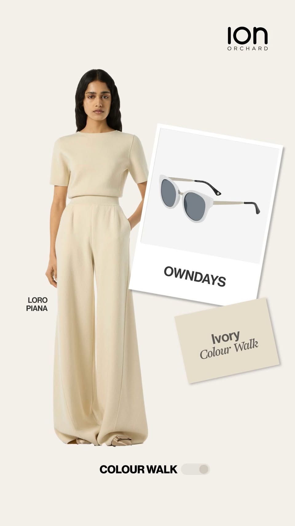 Ivory Takes Centre Stage in ION Orchard Autumn Colour Walk