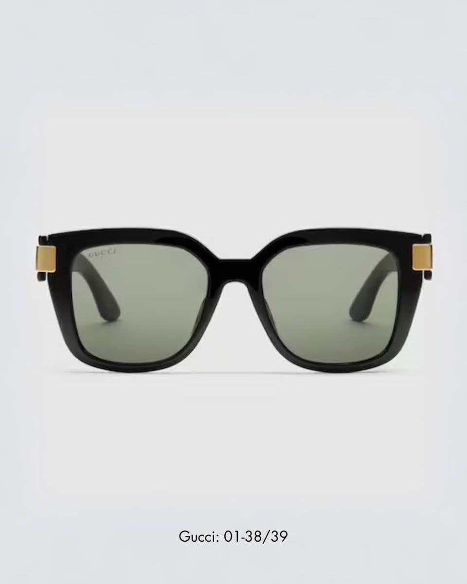 Gucci sunglasses product shot