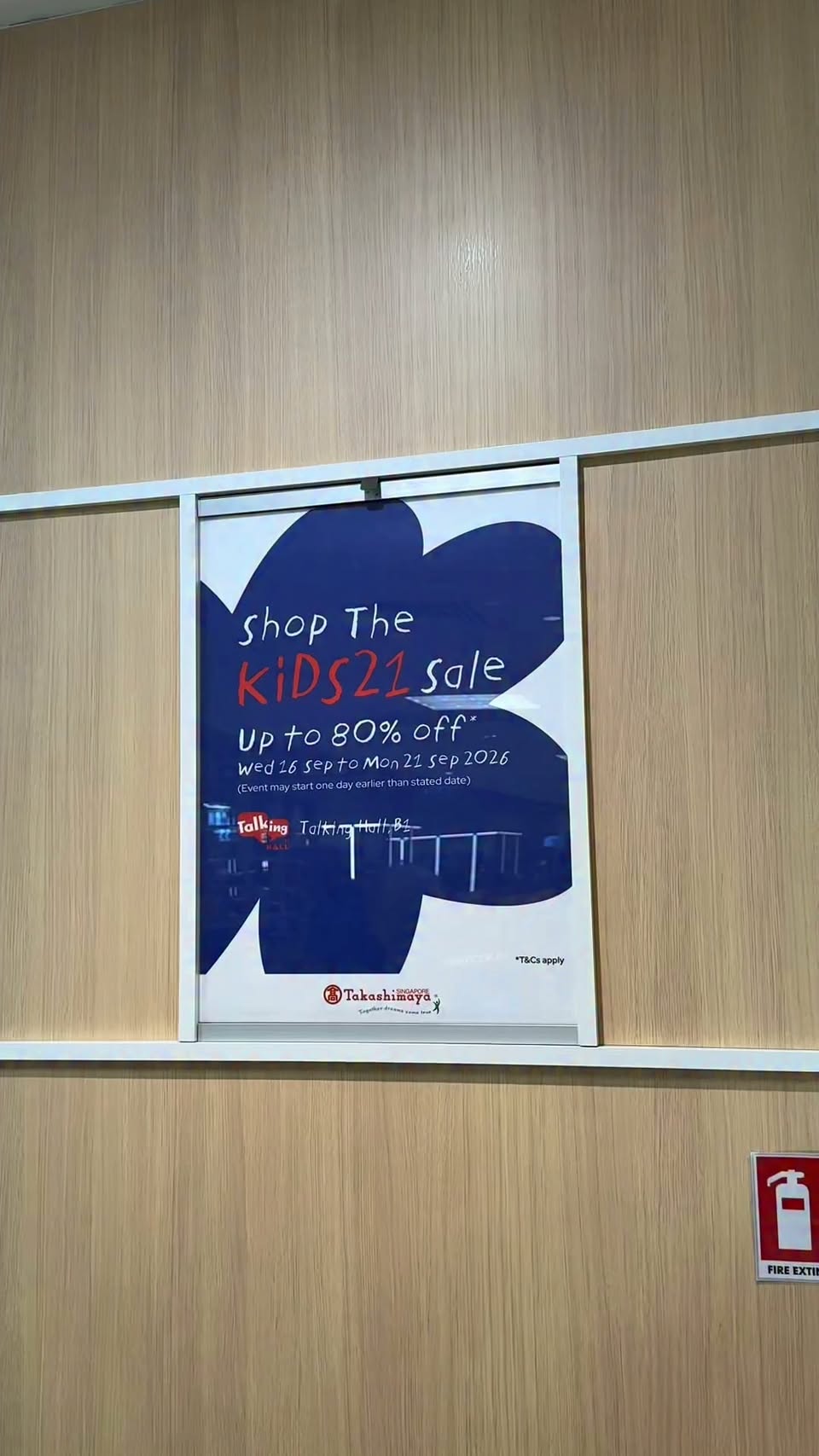 KIDS21 Sale at Takashimaya: Up to 80% Off, Double Points, Extended Hours