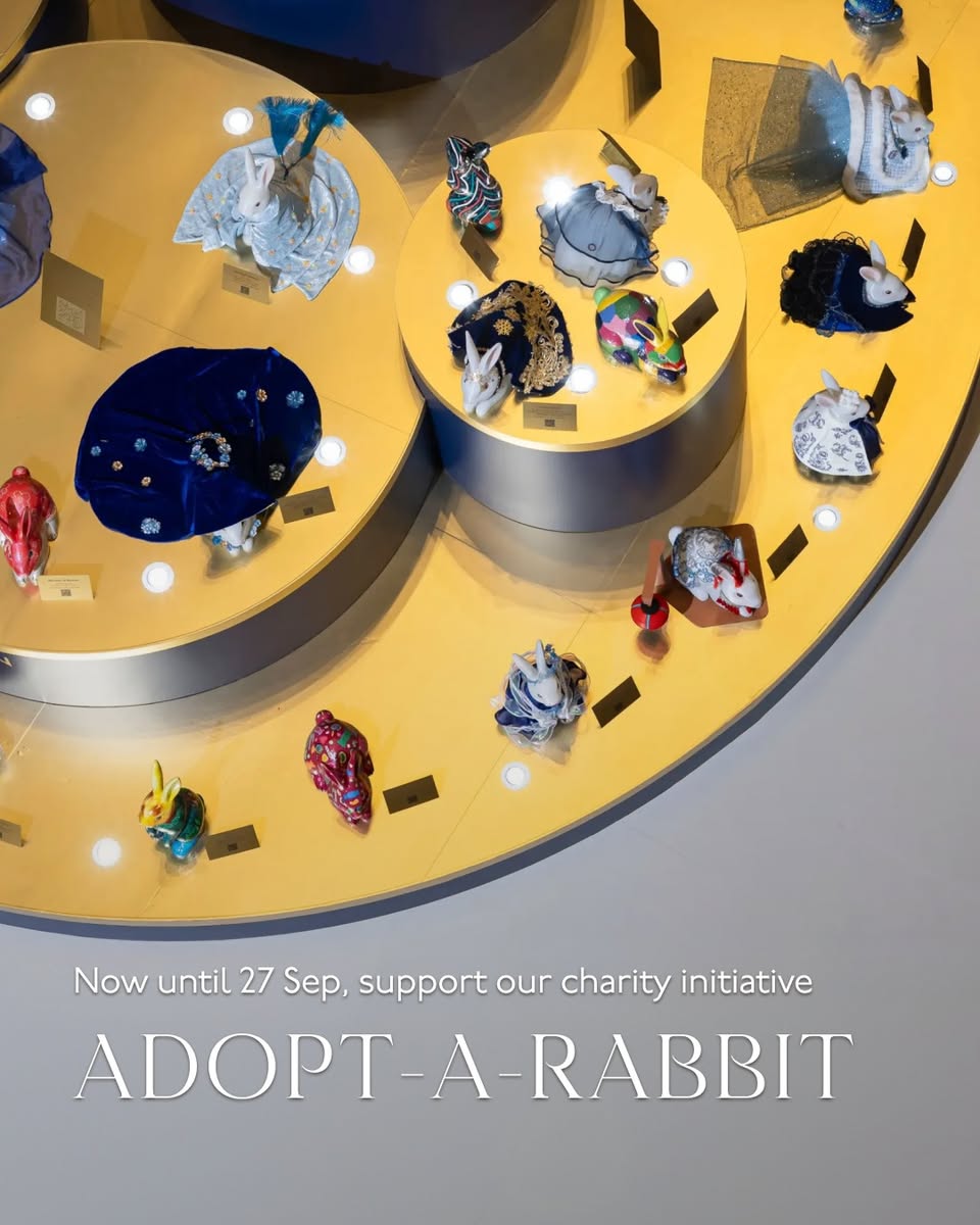 Paragon Adopt-a-Rabbit charity sculptures