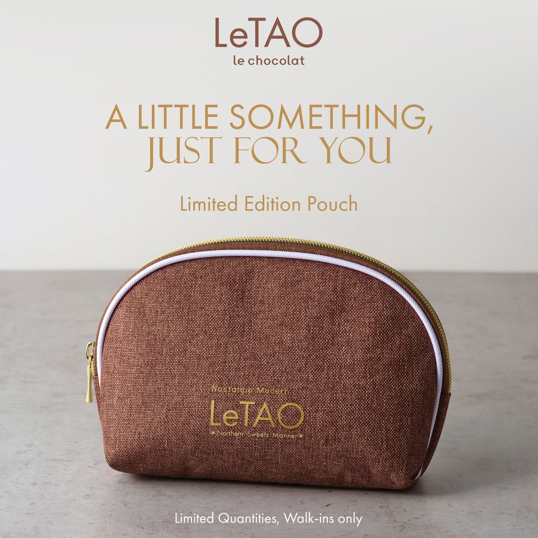 LeTAO le chocolat Marks 1st Birthday with Free Pouch at Wisma Atria