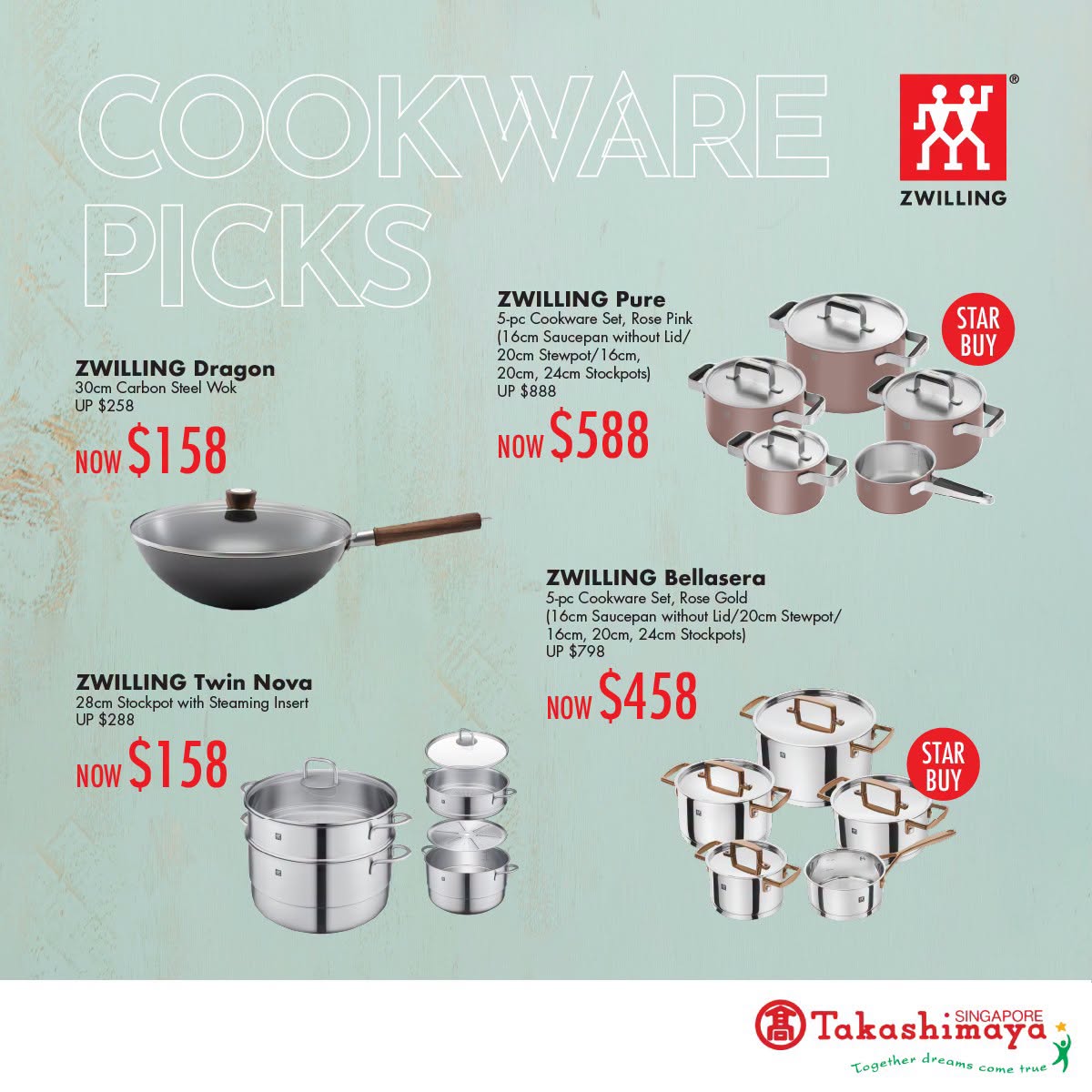 ZWILLING cookware picks on sale