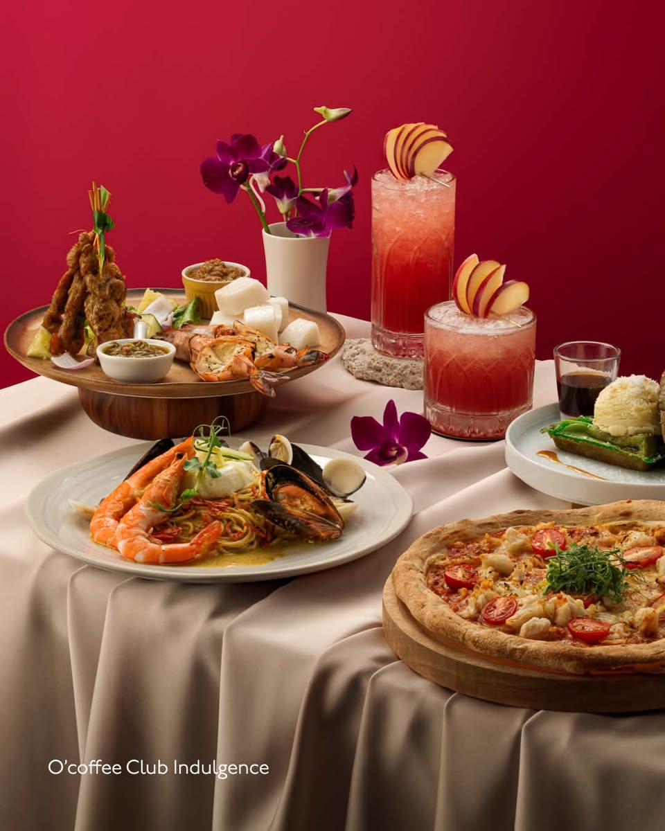 O'Coffee Club Indulgence menu