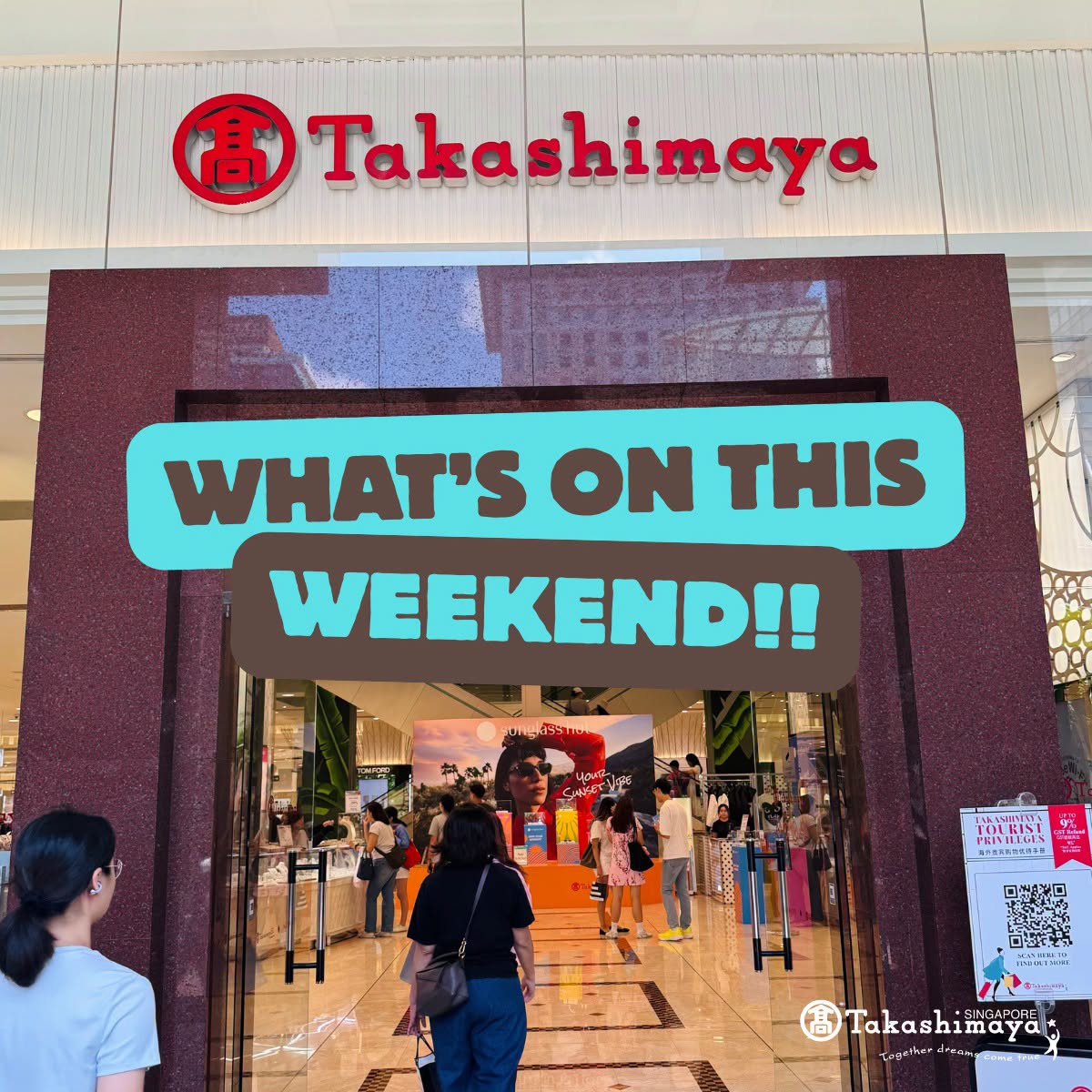 Takashimaya Singapore weekend activities