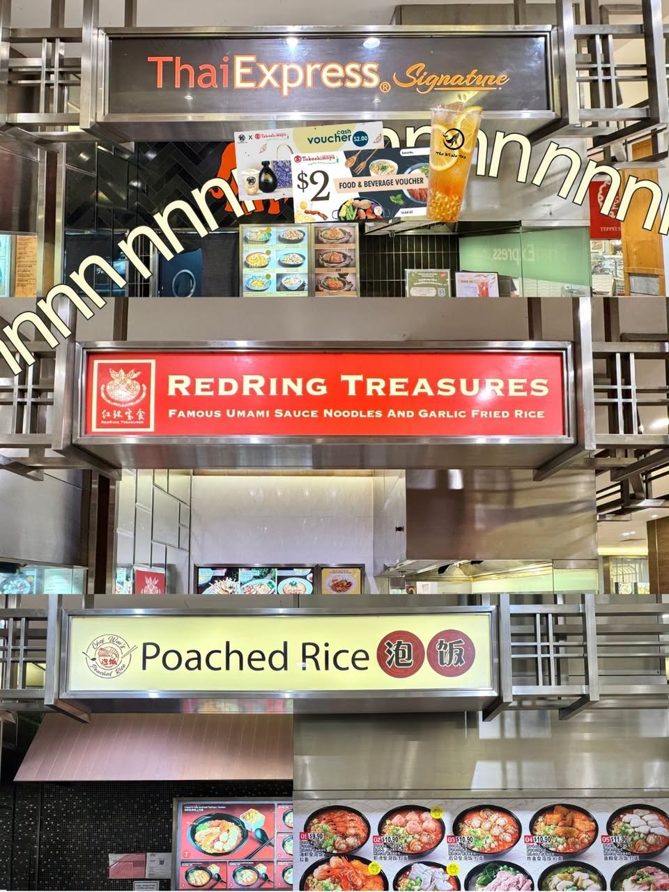 ThaiExpress Signature and Redring Treasures at Food Village