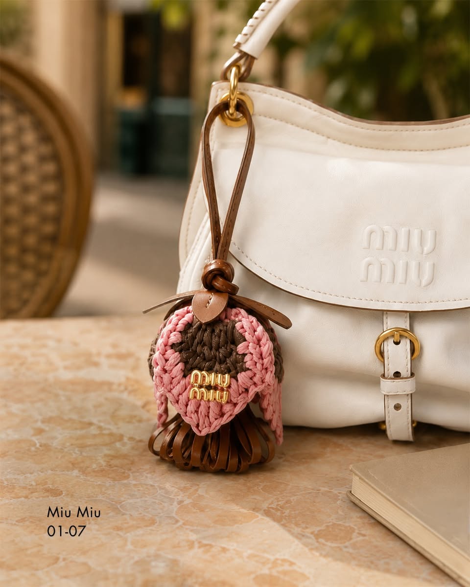 Luxury Bag Charms at Paragon from Miu Miu, Prada, Coach and More