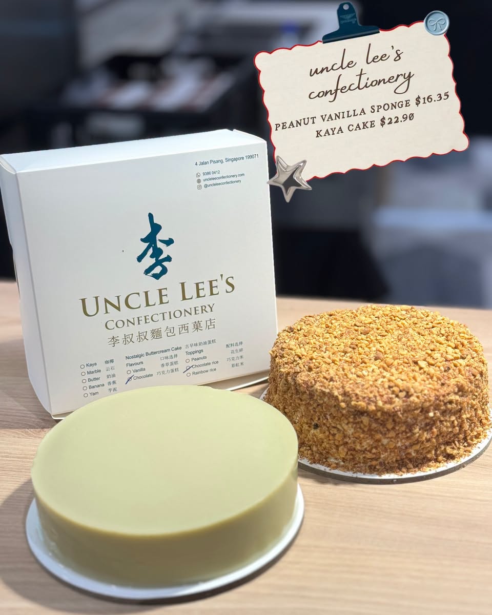 Uncle Lee's Confectionery cakes