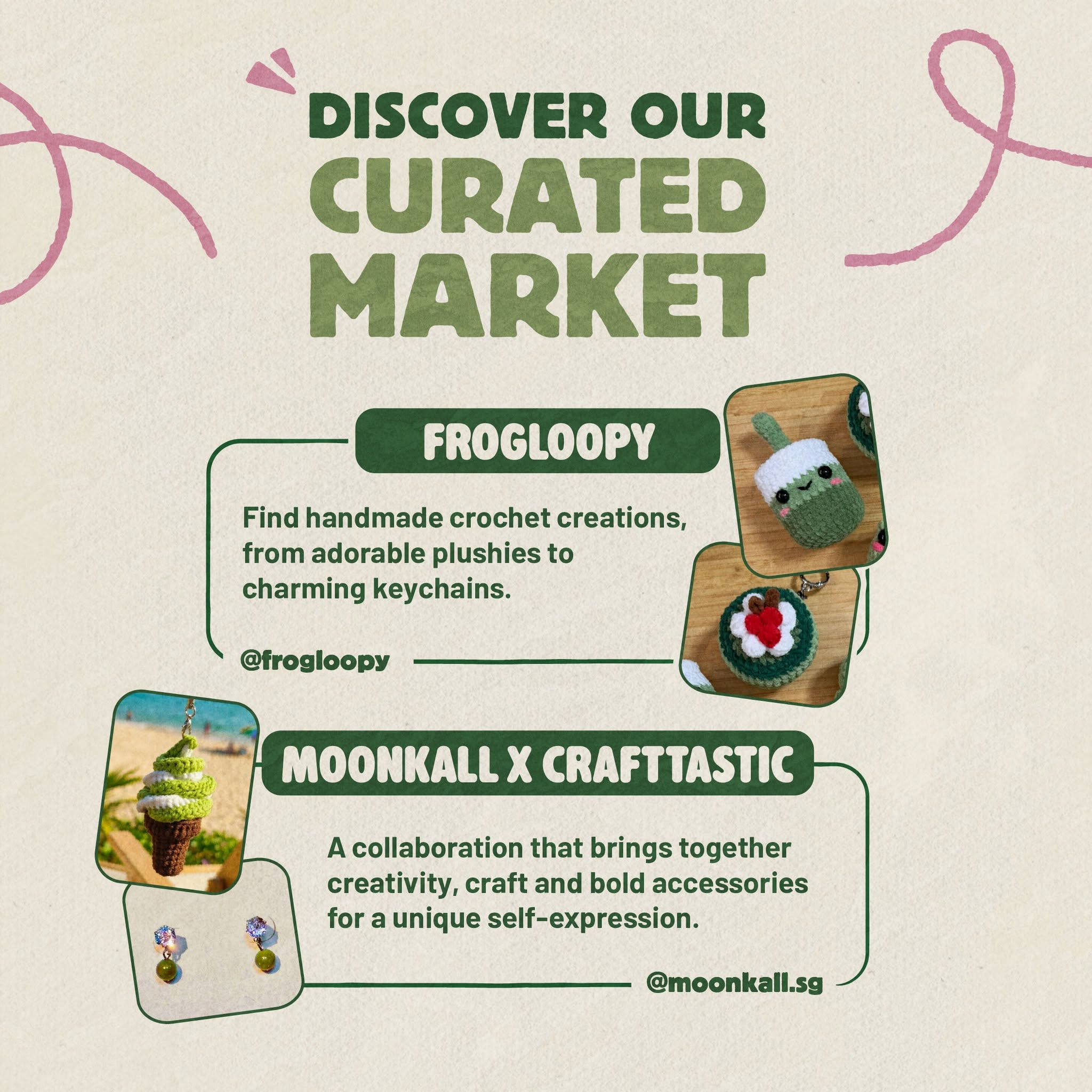 Frogloopy and Moonkall x Crafttastic at Matcha Central