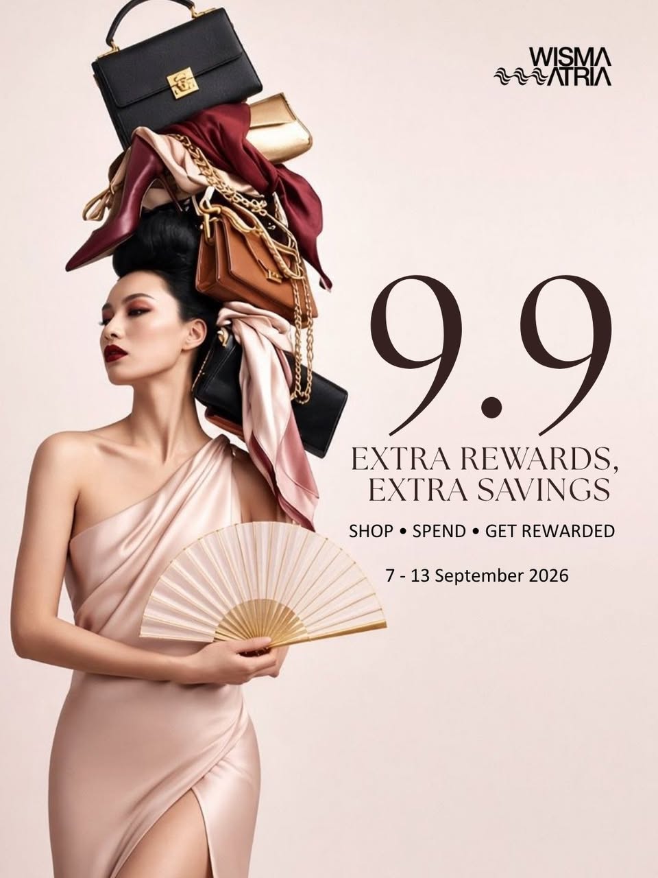 Wisma Atria 9.9 Extra Rewards Extra Savings promotion