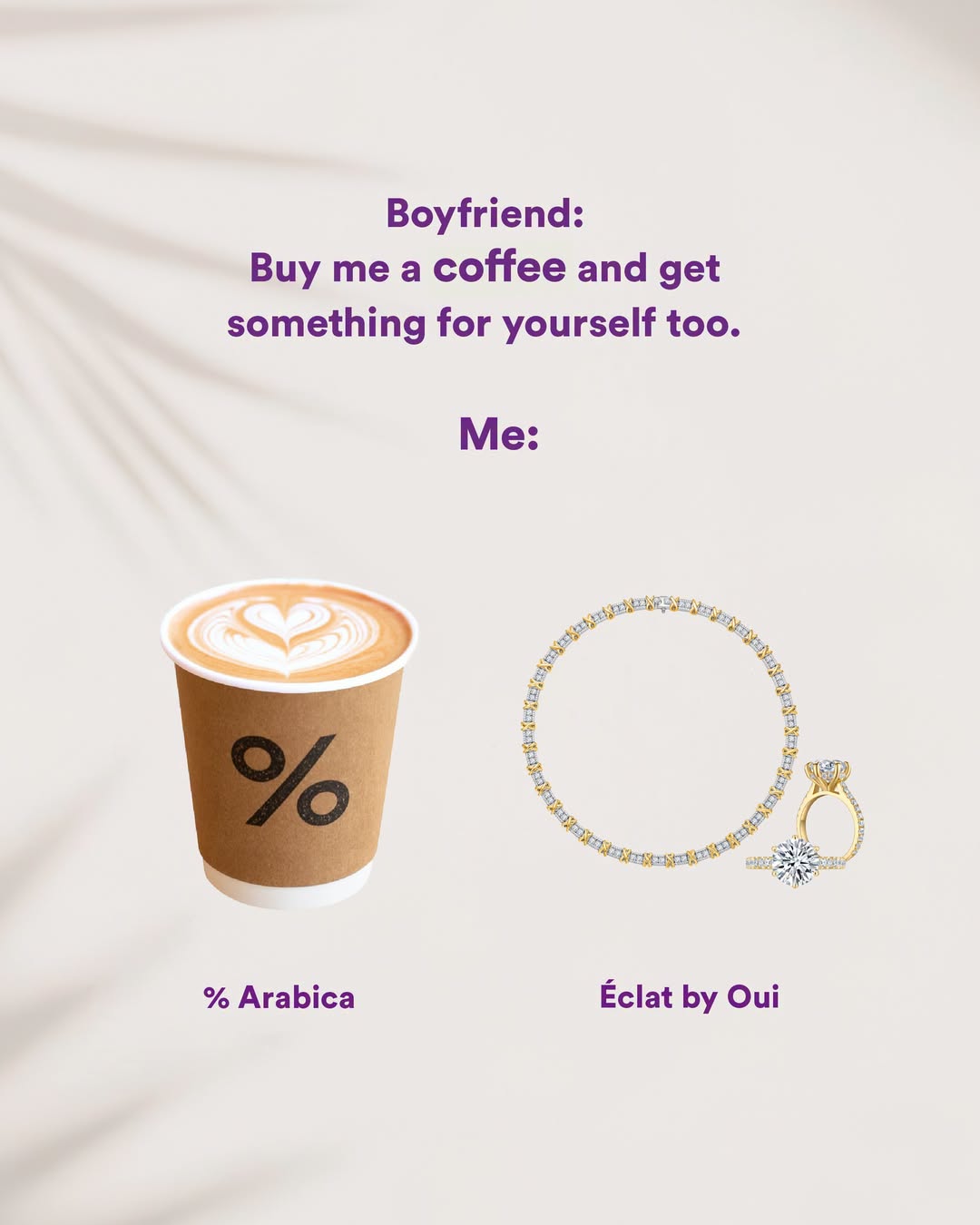 % Arabica coffee and Éclat by Oui jewellery at 313@somerset