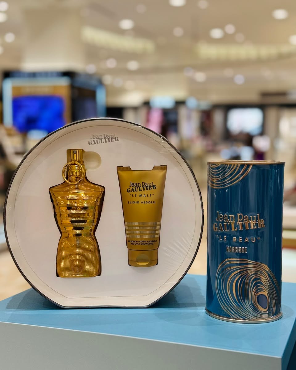 Jean Paul Gaultier Le Male Elixir Absolu and Le Beau body care