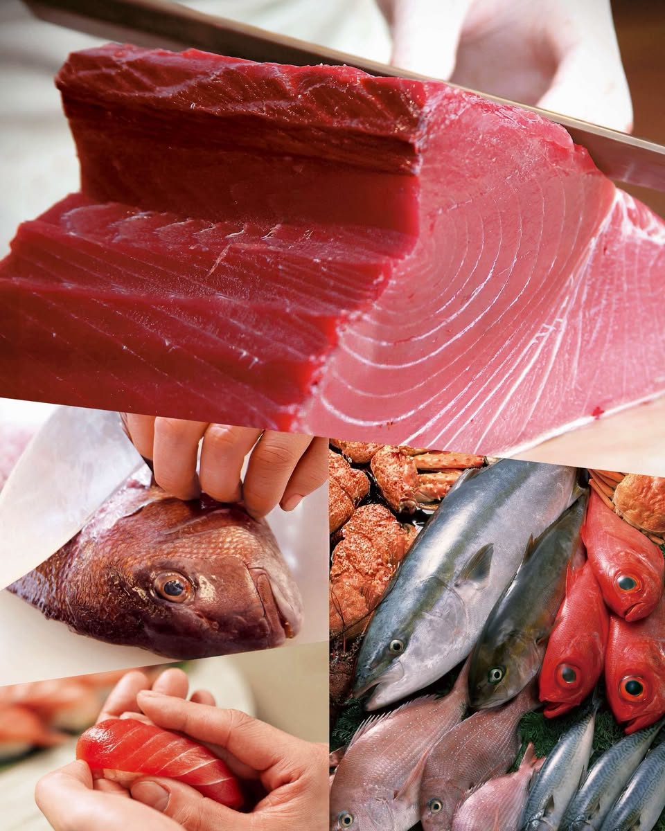 Fresh seafood at Gatten Sushi ION Orchard
