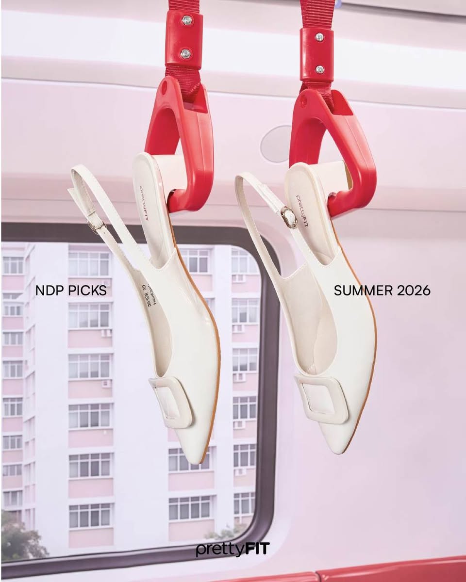 prettyFIT white slingback heels NDP Picks