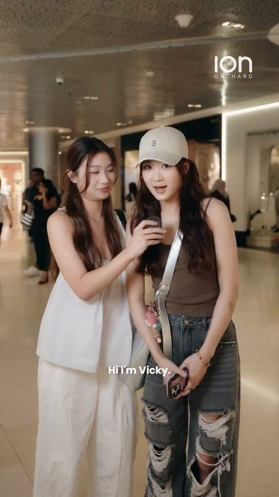 ION Spotted MLB KOREA x Zara styling at ION Orchard