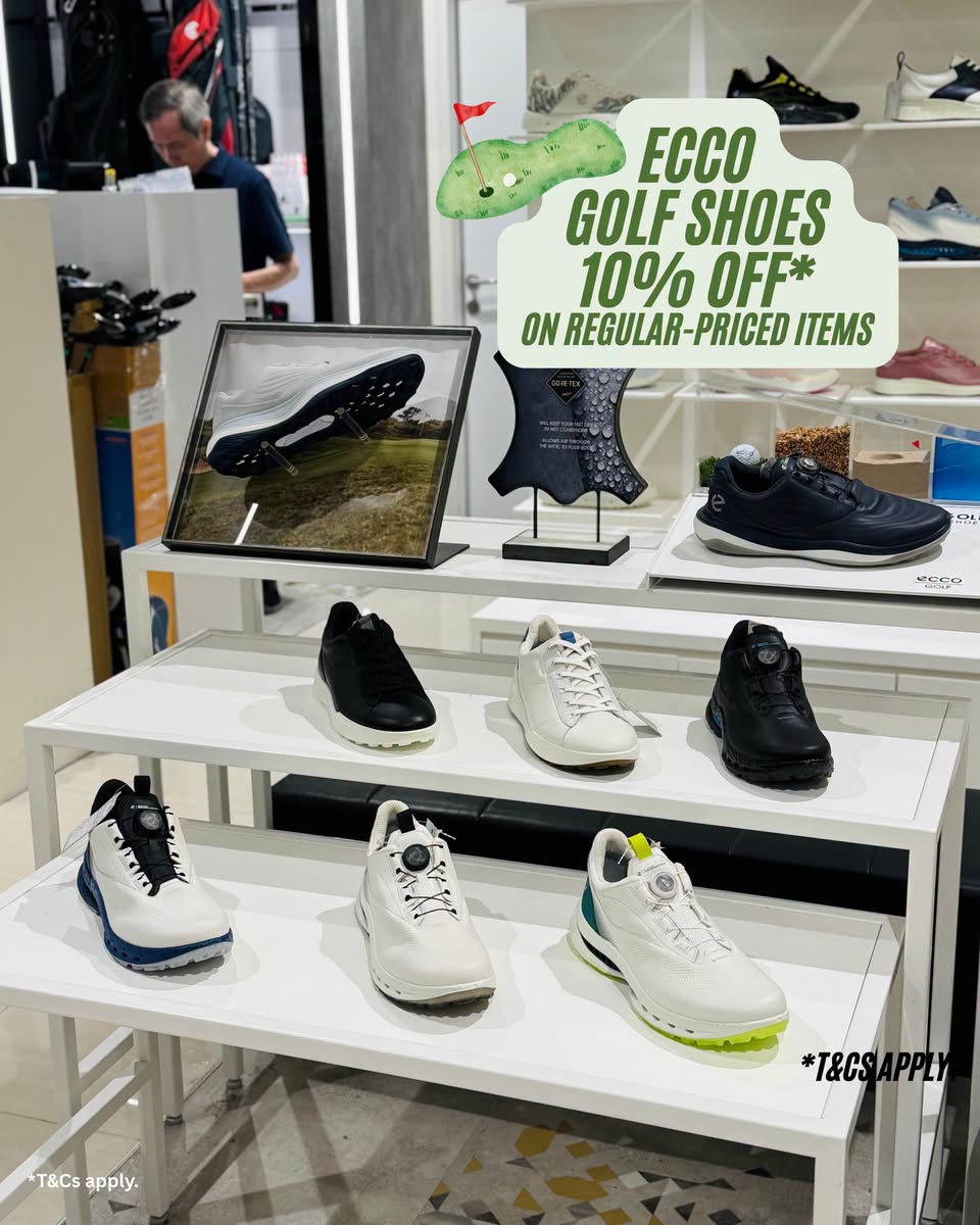 ECCO Golf shoes promotion