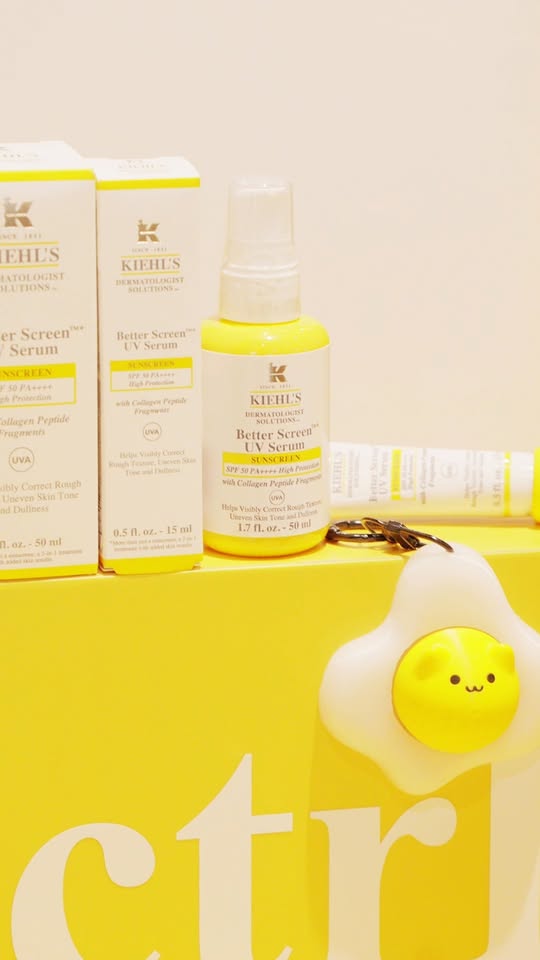 Kiehl's event rewards and skin analysis at Wisma Atria