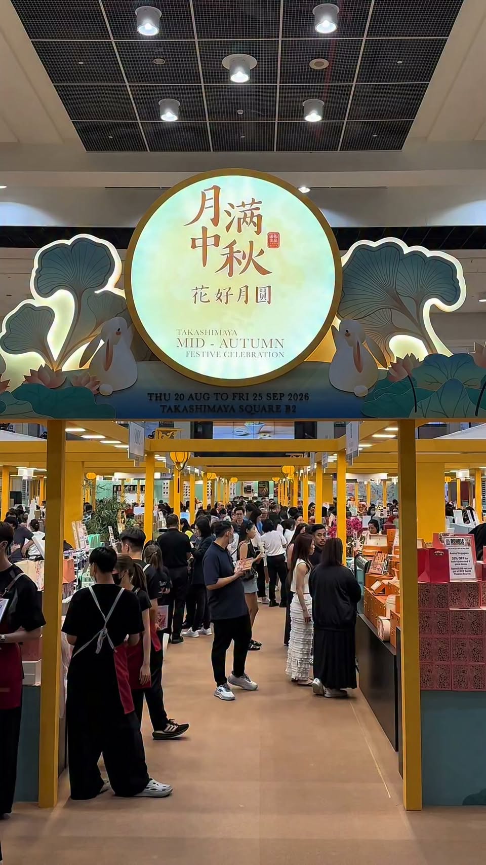 Takashimaya Mooncake Fair 2026 Runs to Sep 25 with Double Bonus Points