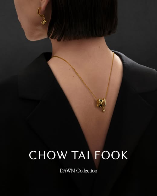 CHOW TAI FOOK DAWN Collection gold jewellery