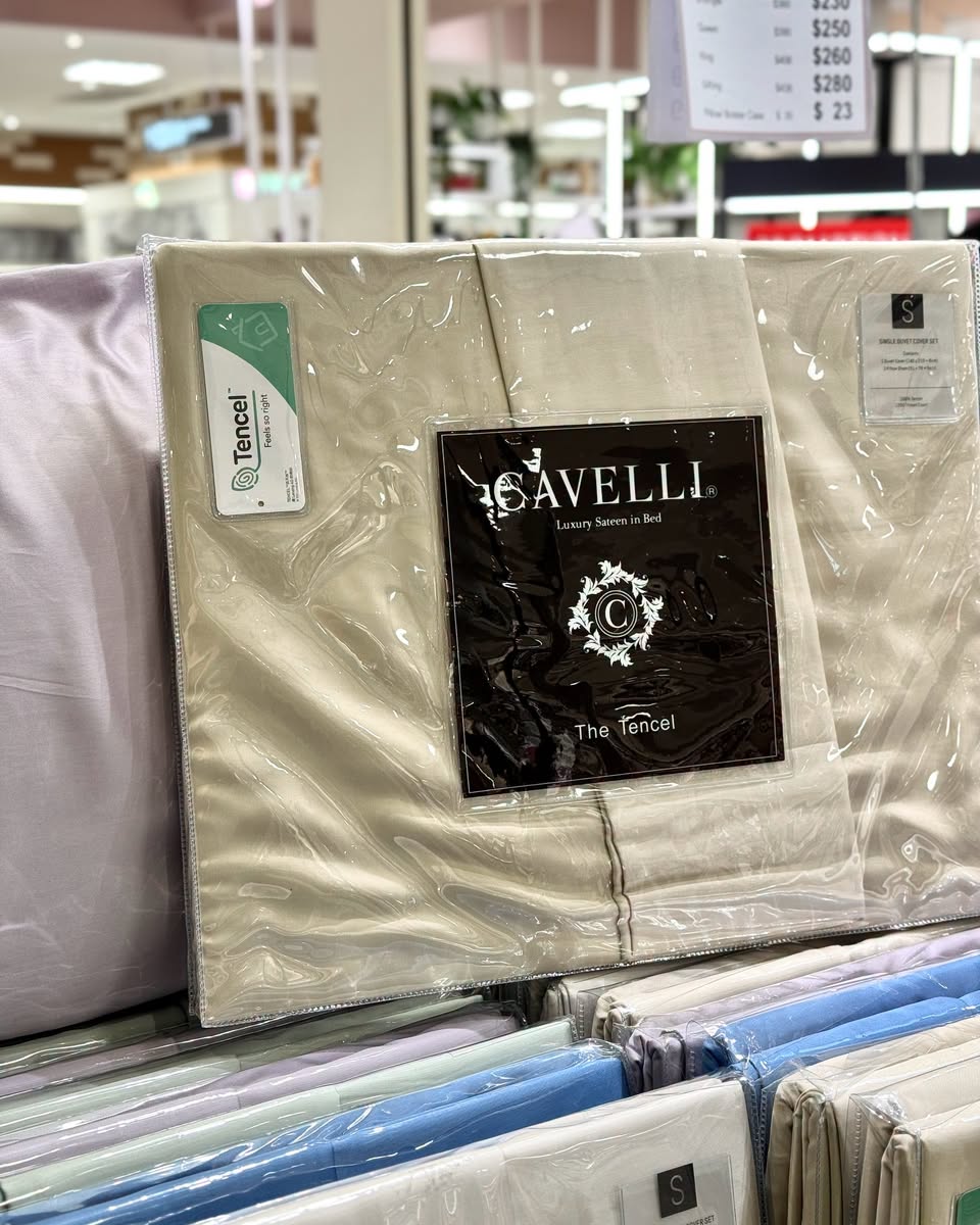 Cavelli Luxury Screen in Bed Tencel bedding collection
