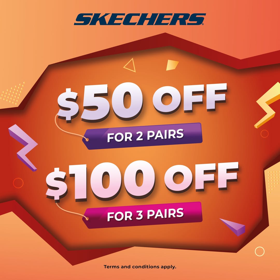 Skechers promotion at Wisma Atria