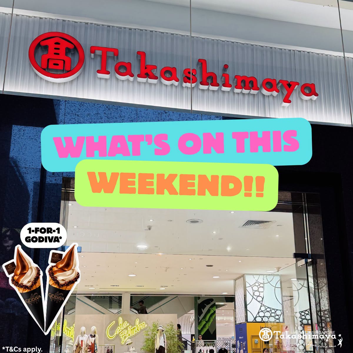 1-for-1 Godiva Ice Cream at Takashimaya This Weekend, Plus 10% Off Online