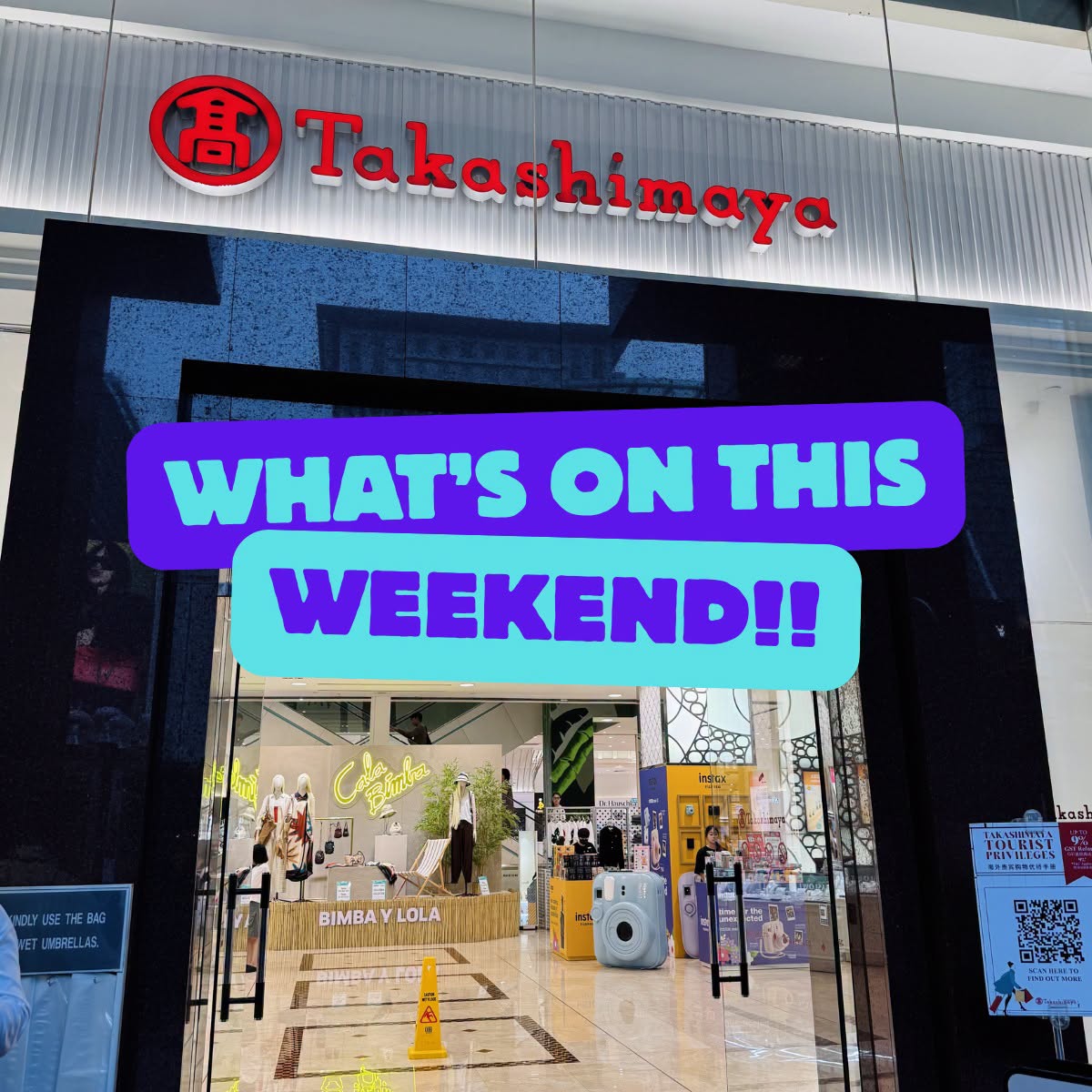Takashimaya Weekend Happenings: Live Cooking Demos and Food Fiesta