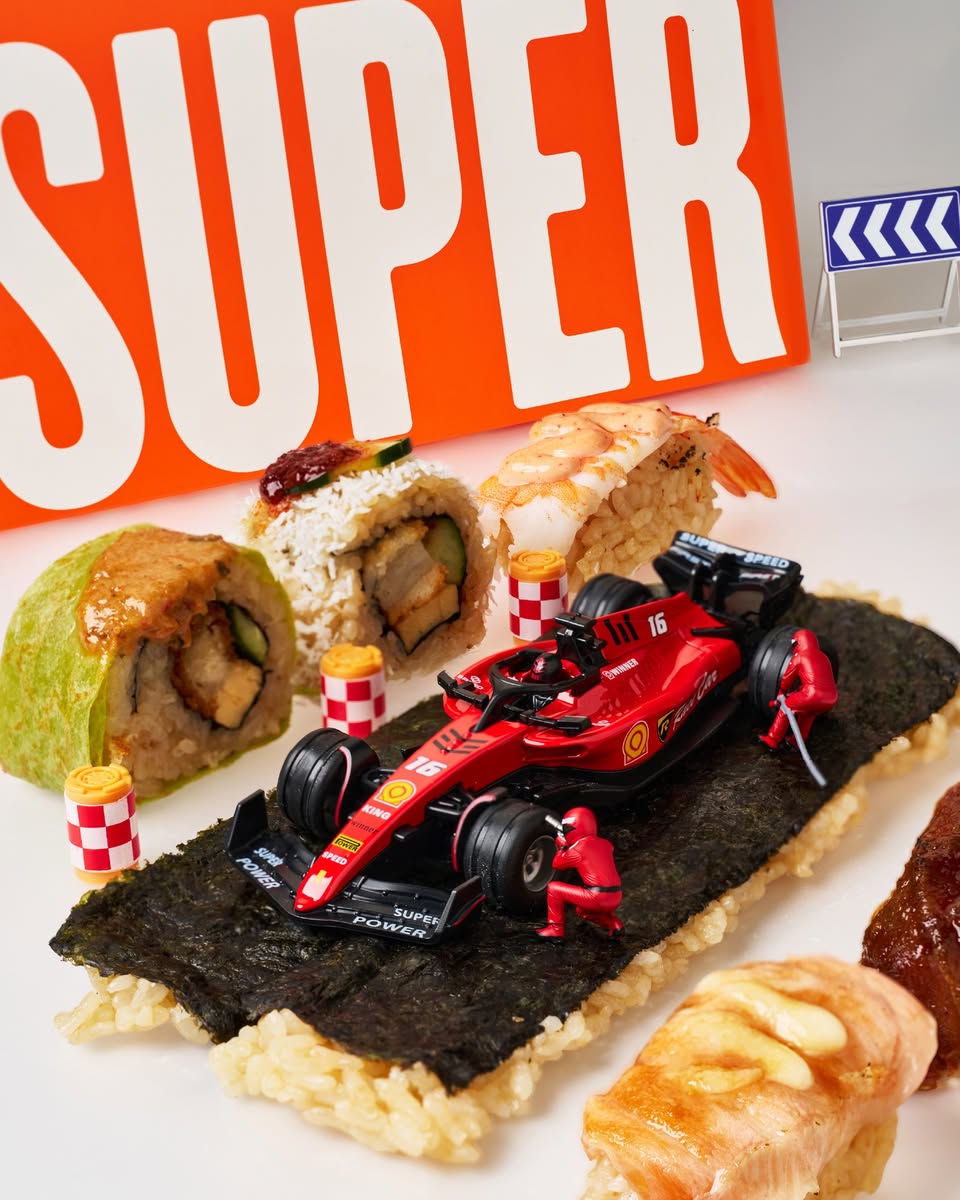Super Sushi at Wisma Atria Serves Japanese-Local Fusion for F1 Season