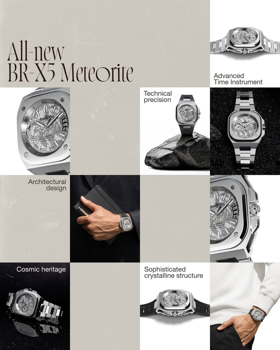 Bell & Ross BR-X5 Meteorite limited edition watch