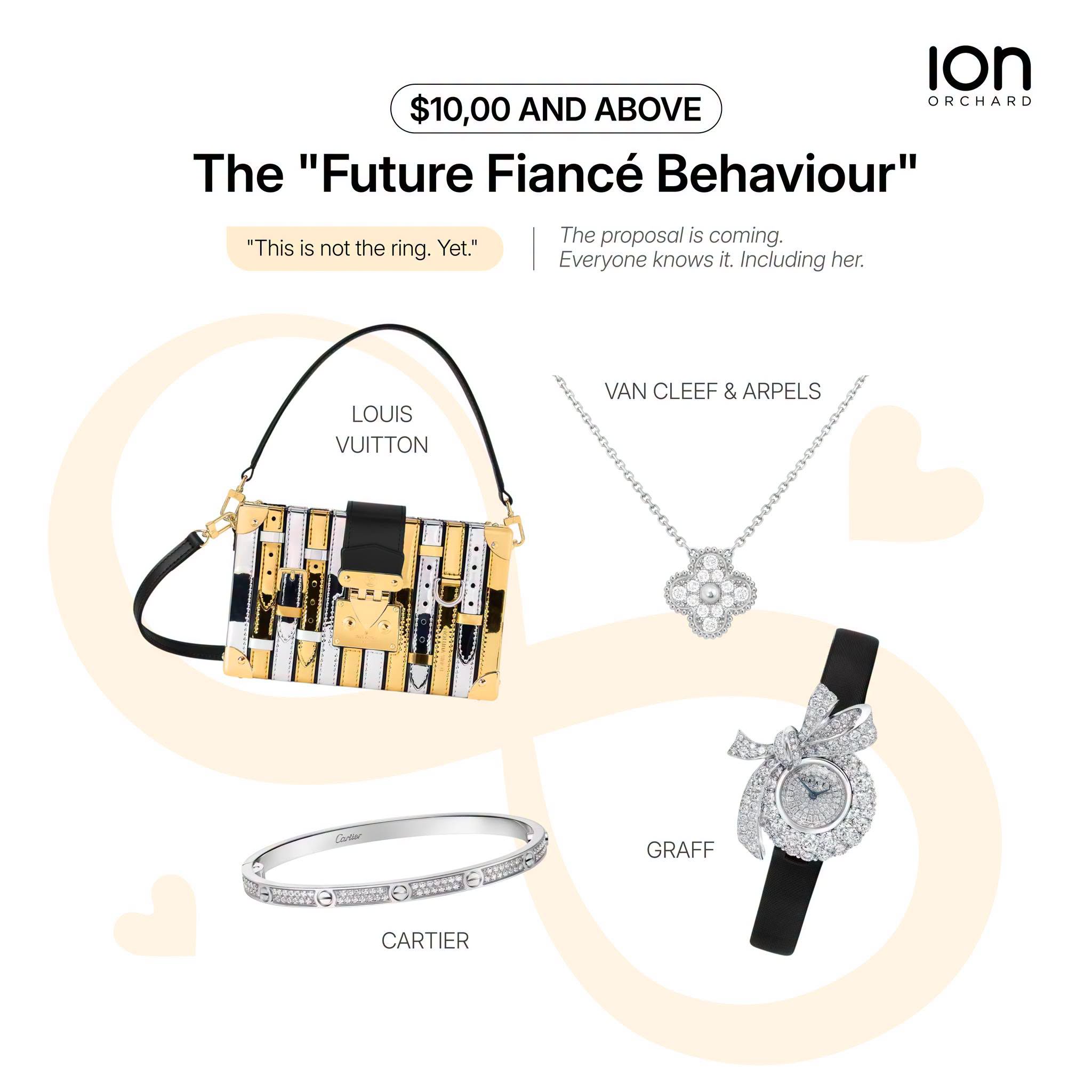 Luxury birthday gifts $10,000 and above at ION Orchard